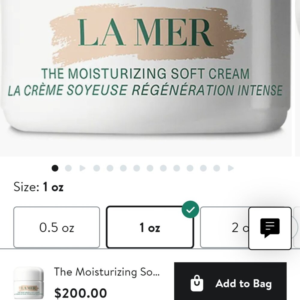 LaMer The Moisturizing Cream 1 oz